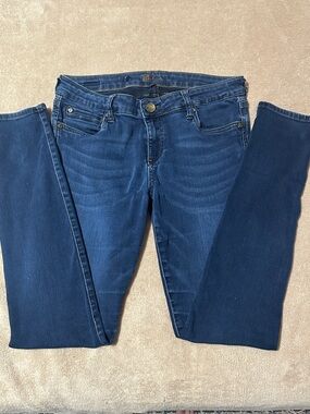 Kut from the Kloth Women's Dark Blue Toothpick Skinny Jeans